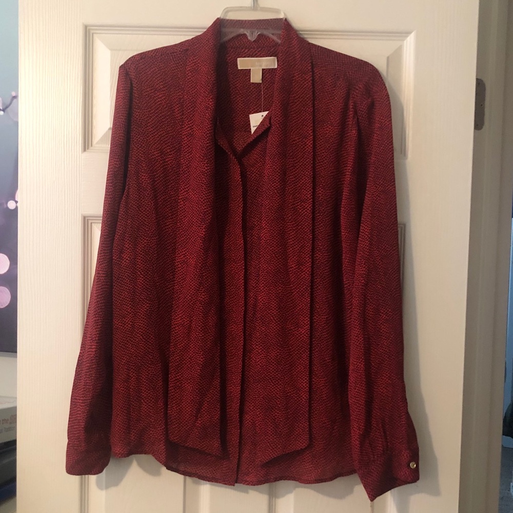 Michael Kors Macintosh Del 2 Buttondown Bow tie